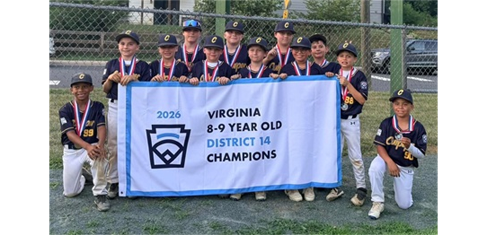 VA D14 8-9 Baseball Champions - Culpeper